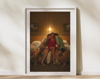 Challengers Inspired Art Print | Luca Guadagnino Poster | Zendaya Poster | Josh O'Connor Poster
