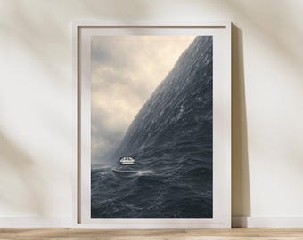 Interstellar Inspired Art Print | Interstellar Movie Poster | Christopher Nolan Poster