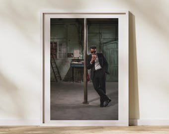 Reservoir Dogs Art Print | Quentin Tarantino Movie Poster, Matte Wall Art