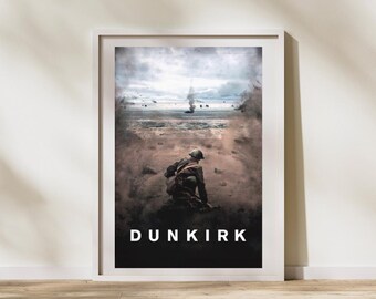 Dunkirk Movie Poster | Christopher Nolan Art Print