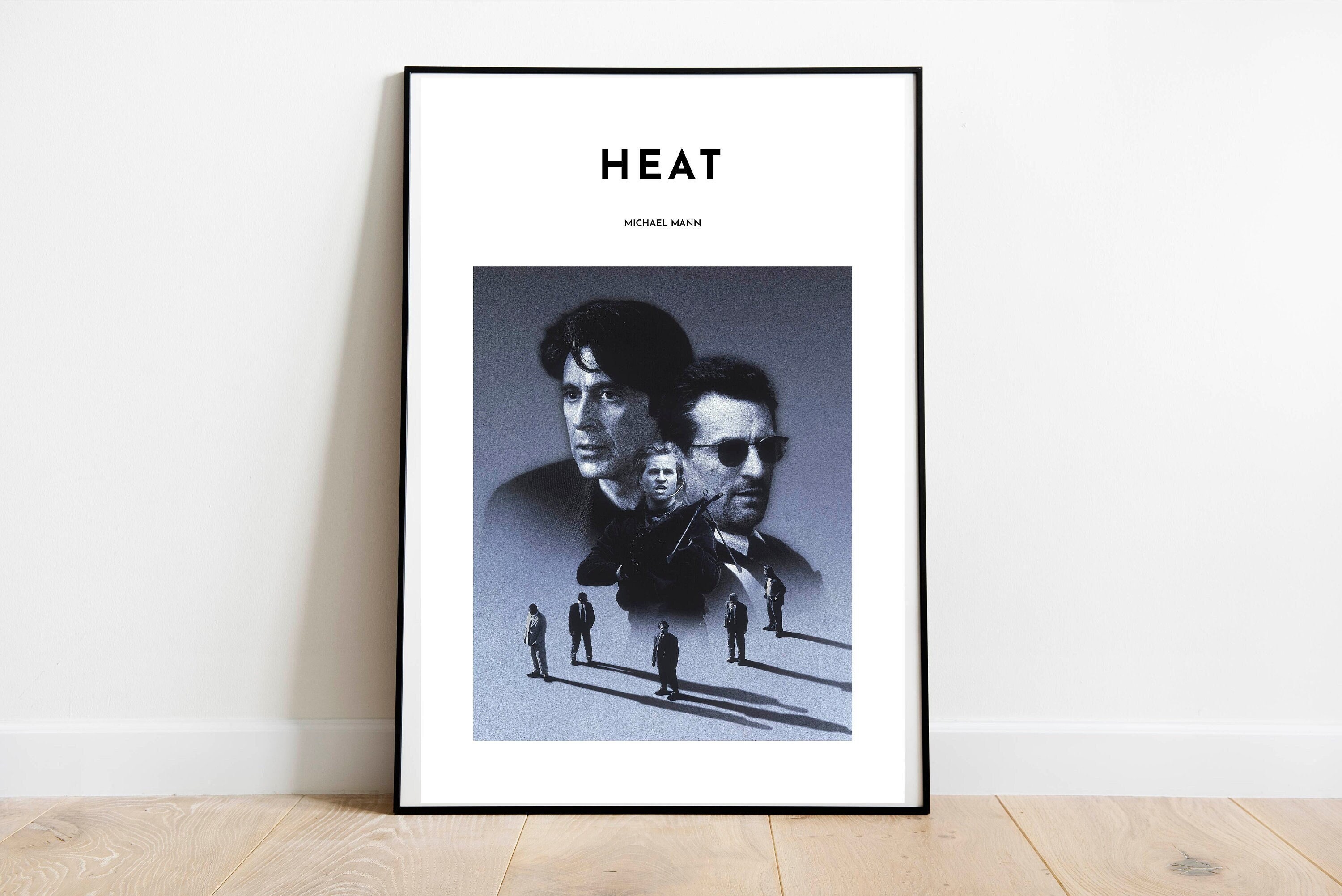 Heat Inspired Art Print | Heat Movie Poster | Michael Mann Poster