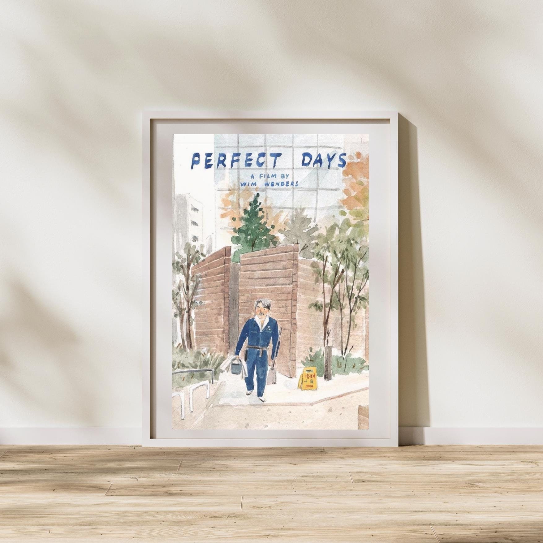 Perfect Days Inspired Art Print | Perfect Days Movie Poster | Wim