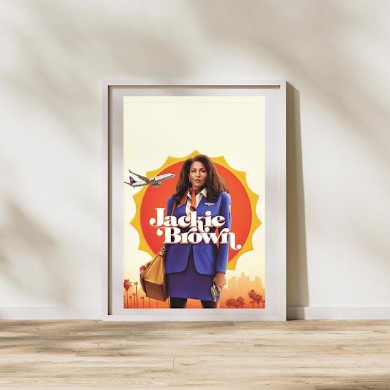 Jackie Brown Inspired Art Print Quentin Tarantino Poster