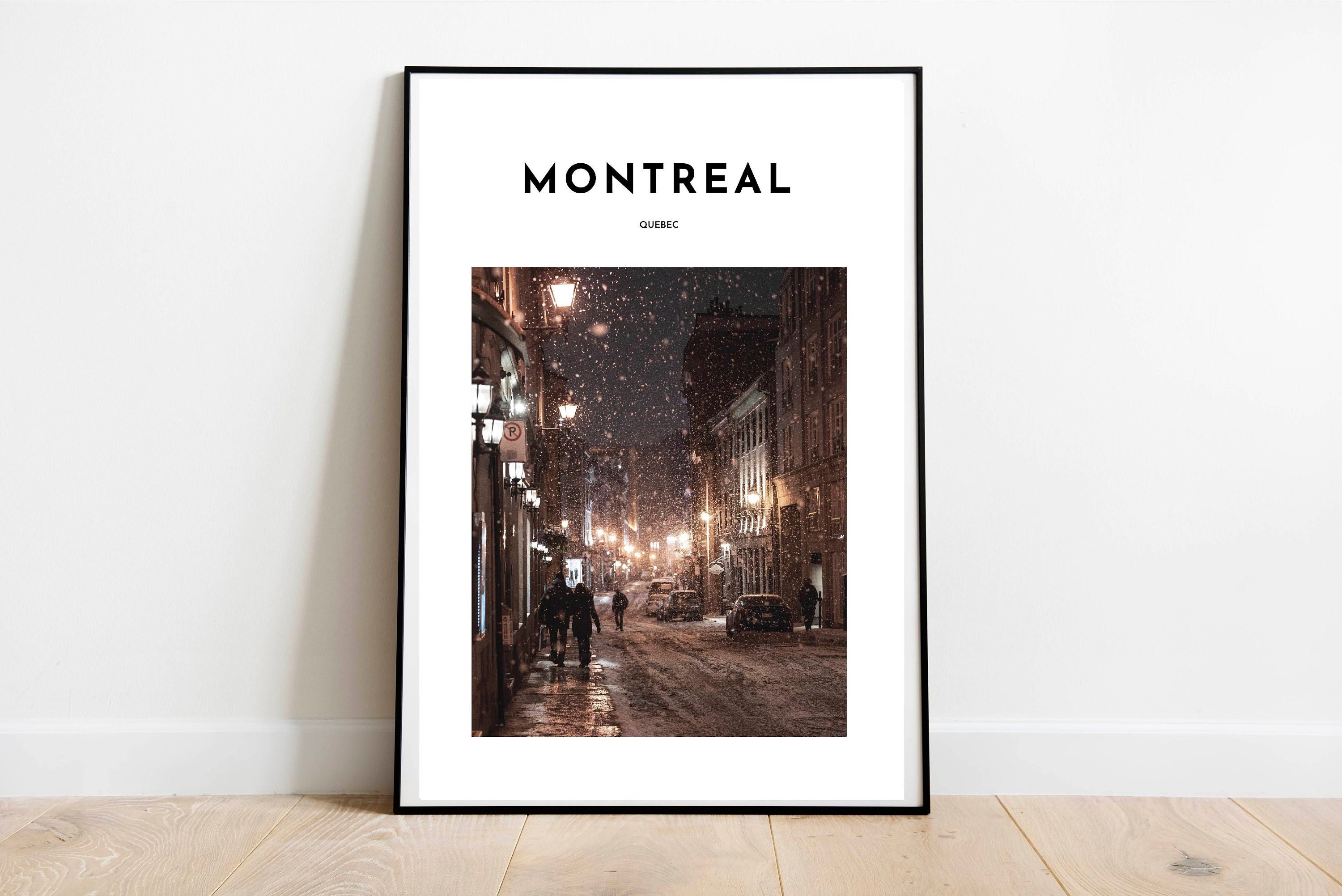 Montreal Quebec Digital Art Print Montreal Wall Decor Quebec Printable
