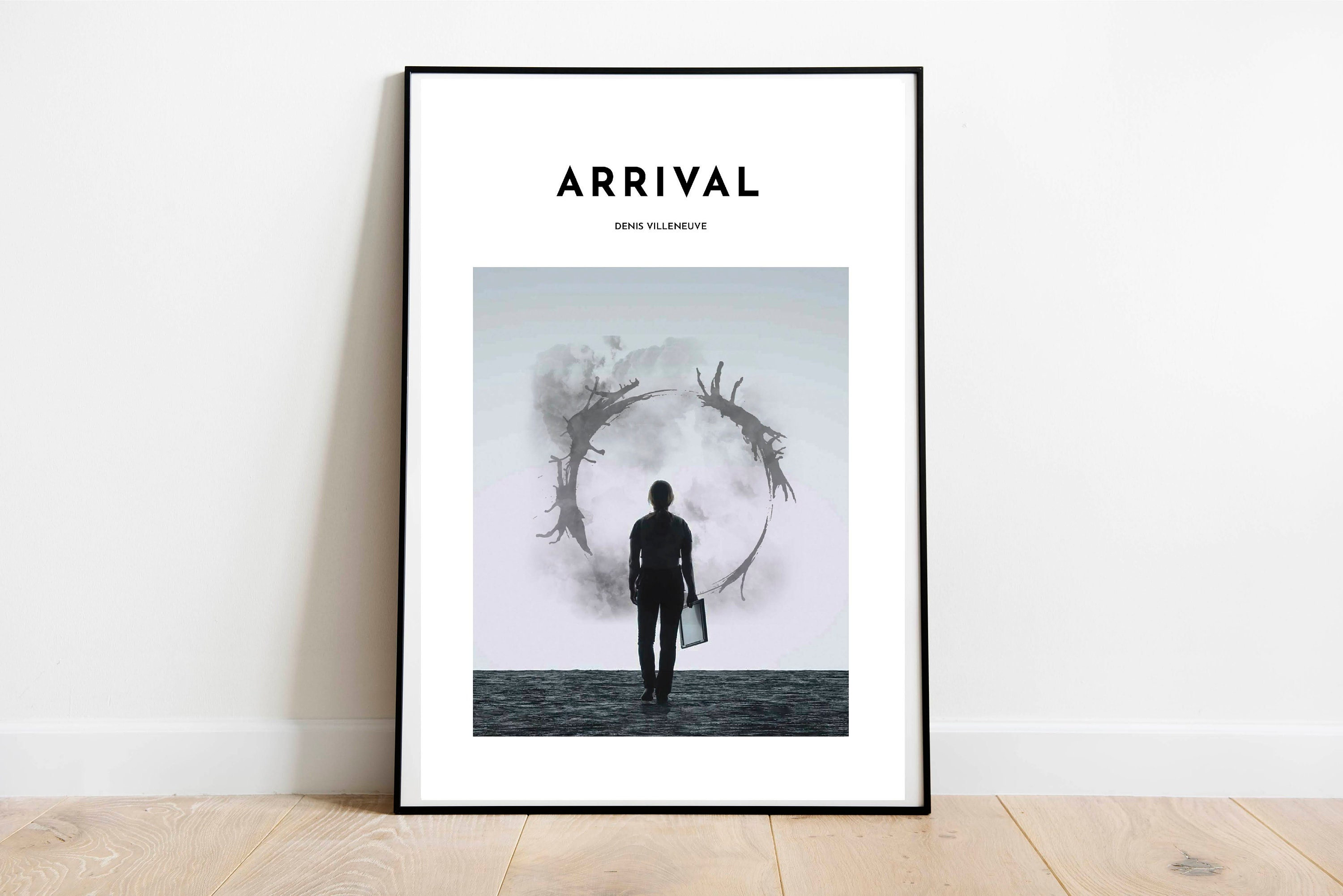 Arrival Inspired Art Print Arrival Denis Villeneuve Poster - Etsy
