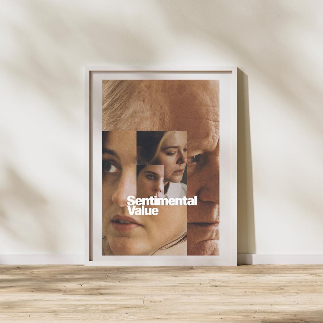 Sentimental Posters Sentimental Value Inspired Digital Art Print | Sentimental Value ...