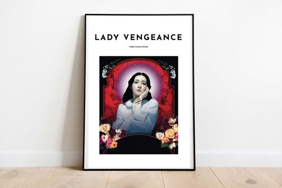Sympathy for Lady Vengeance Inspired Digital Art Print | Printable