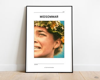 Midsommar Inspired Art Print | Midsommar Inspired Movie Poster | Ari Aster | Horror Movie Poster