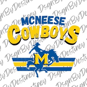 MCNEESE COWBOYS, PNG