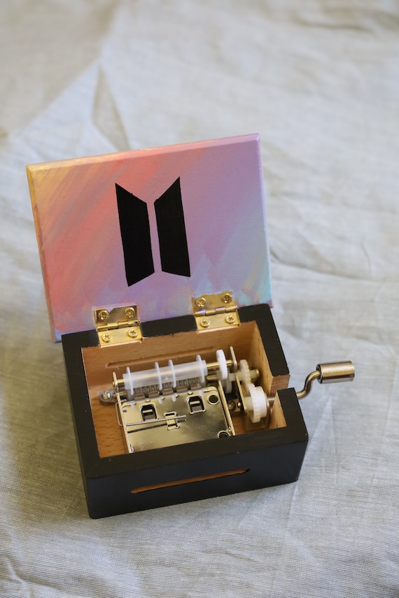 BTS Music Box Painted Jungkook Euphoria Music Box ARMY BTS Gift