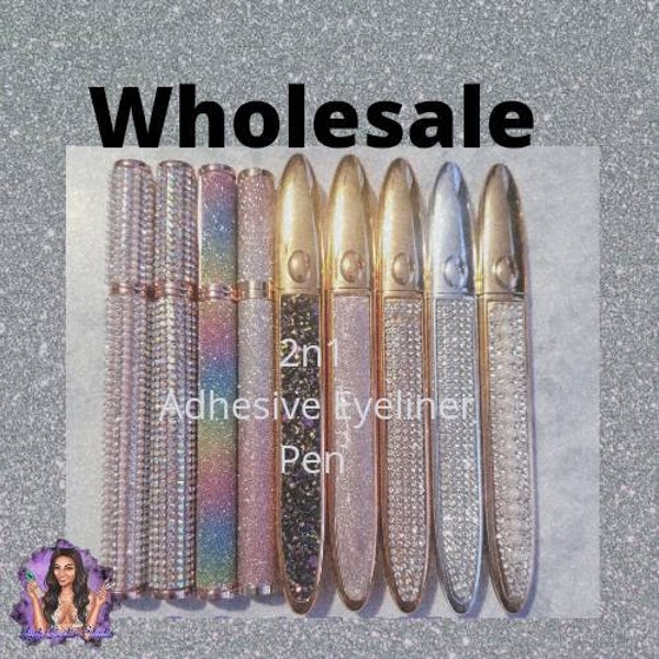 Wholesale| Bulk Order| Lash Glue Pens| 2n1 Eyeliner Pens| Start Your Beauty Business| Wholesale Eyelash Pen