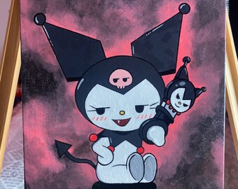 Kuromi FA Canvas Painting