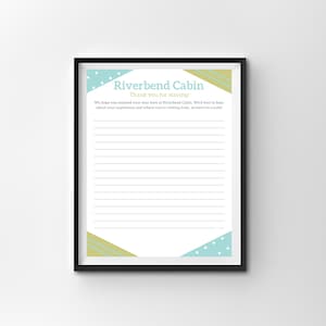 AirBnB Thanks For Staying Bundle, Thanks For Staying Sign Printable,  Vacation Home Sign, VRBO Host, ,Rental