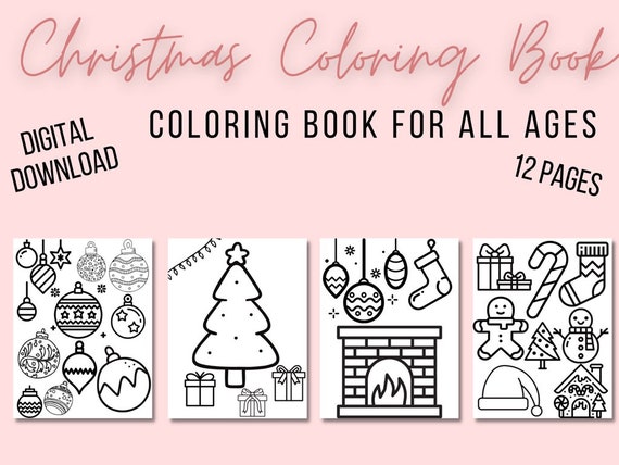 Christmas Coloring Book Christmas Coloring Pages Worksheets