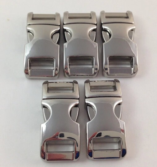3/8 Metal Side Release Buckles for Paracord Bracelet and Etsy