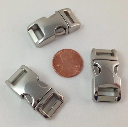 3/8 Metal Side Release Buckles for Paracord Bracelet and Etsy