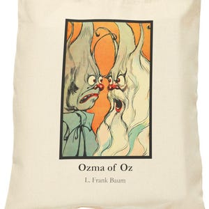 Ozma of Oz Tote Bag: Vintage Book Illustration, Literary Gift