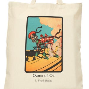 Ozma of Oz Tote Bag: Vintage Book Illustration, L. Frank Baum