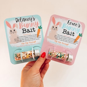 Hasen-Köder, personalisierter Hase-Köder, Osterhase-Köder, magische Ostern-Leckereien, benutzerdefinierter Osterkorb, magisches Häschenfutter, Osterspielzeug für Kinder