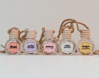 Difusor de aceite para coche, difusor de aromas, ambientador para coche, difusor de madera, regalos para coches nuevos, olores a coche limpio, difusor de aromas florales, aromaterapia