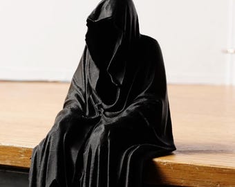 3D-DRUCK – Schwarze Dekofigur – Unikat – 11,5 cm x 8,5 cm – Sonderanfertigung – EINZIGARTIGES GESCHENK