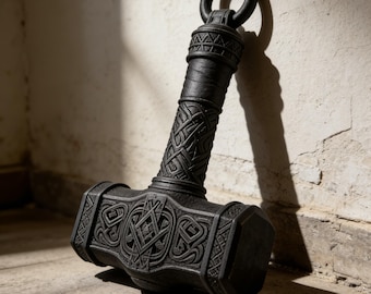 Dekorativer Hammer im nordischen Stil – 3D-gedruckt