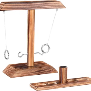 Hook and Ring Lawn Game, Hook and Ring Toss Game for Adults, Kids | Game for Party Bar Games, Yard Games, Indoor and Outdoor Games
