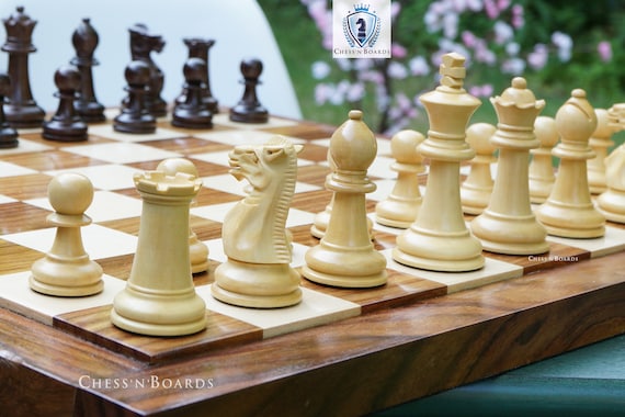 World Chess Championship Set (Wenge Board) - buy online with worldwide  shipping – World Chess Shop