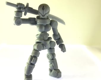 Juliette Angel of Death / Blank 3-Inch Action Figure