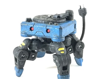 Blue Tokata - Poseable Mini Robot