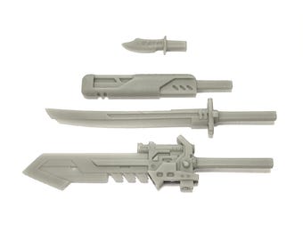 4-Piece Hand to Hand Weapon Pack