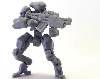 Hard Tech Mokubot / 3.75 Inch Action Figure