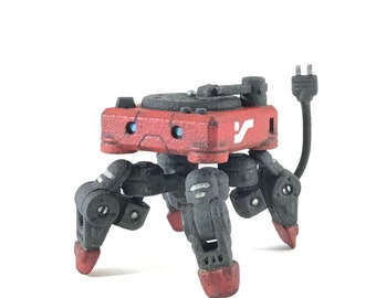 Red Tokata - Poseable Mini Robot