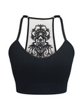 Tattoo Mesh Bralette