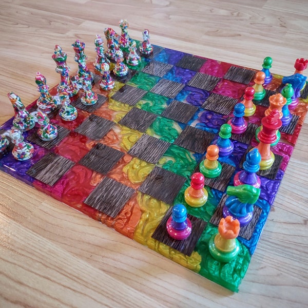 Custom Chess Set - Etsy