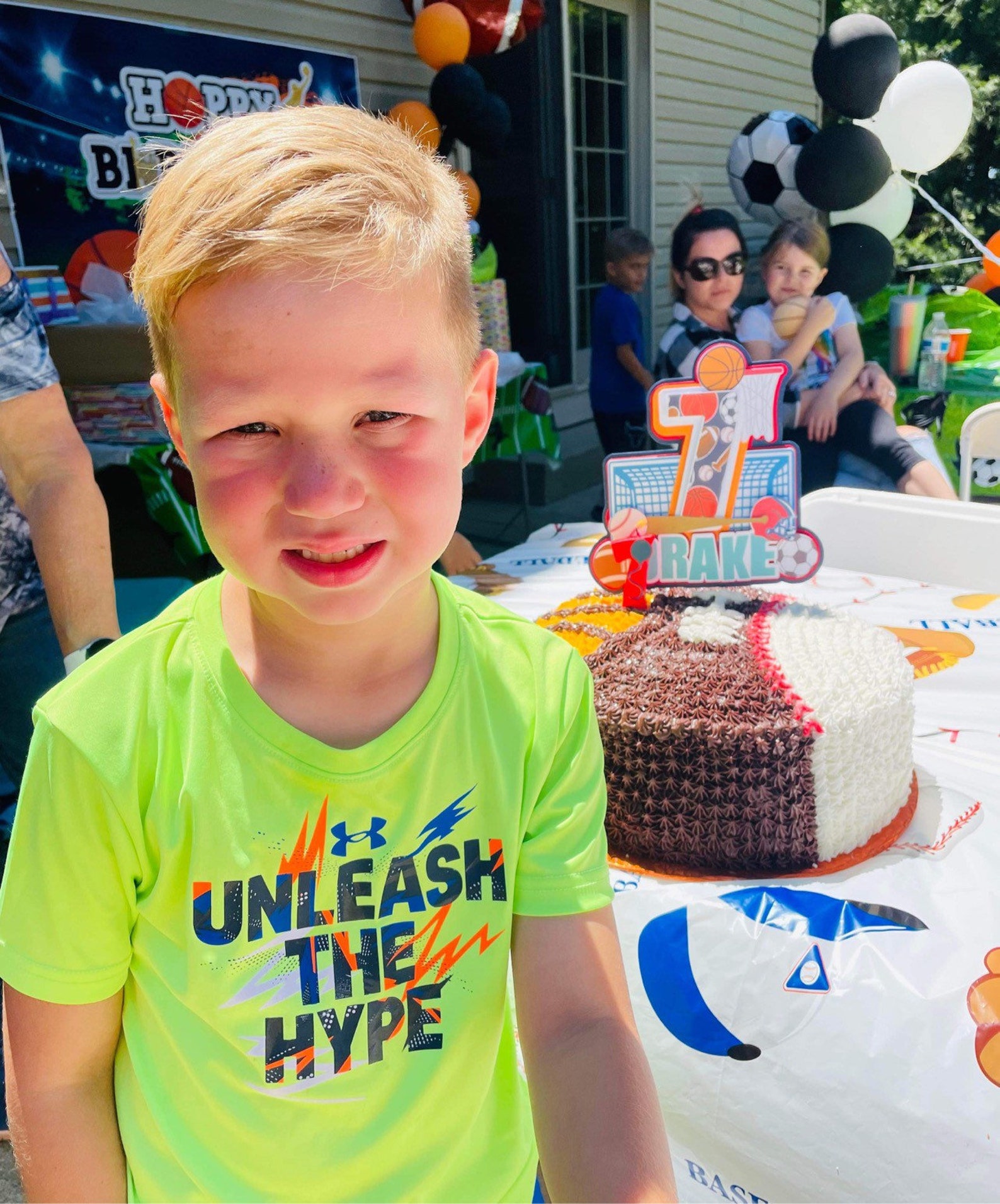 Sports Themed Cake Topper Party Supplies Etsy