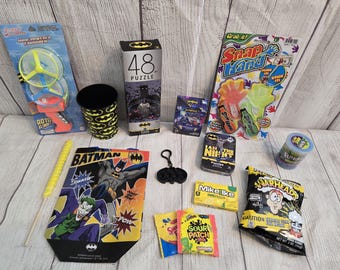 Batman and Robin Gift Box| Boys Birthday Gift| Get Well Soon| Care Package|  Any Occasion Gift