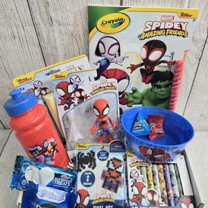 Spidey and Friends Gift Box|  Birthday Gift for Boys| Get Well Soon