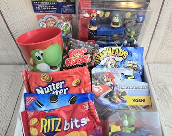 Caja de regalo de Mario/Cumpleaños/Que te mejores pronto/Juegos y juguetes