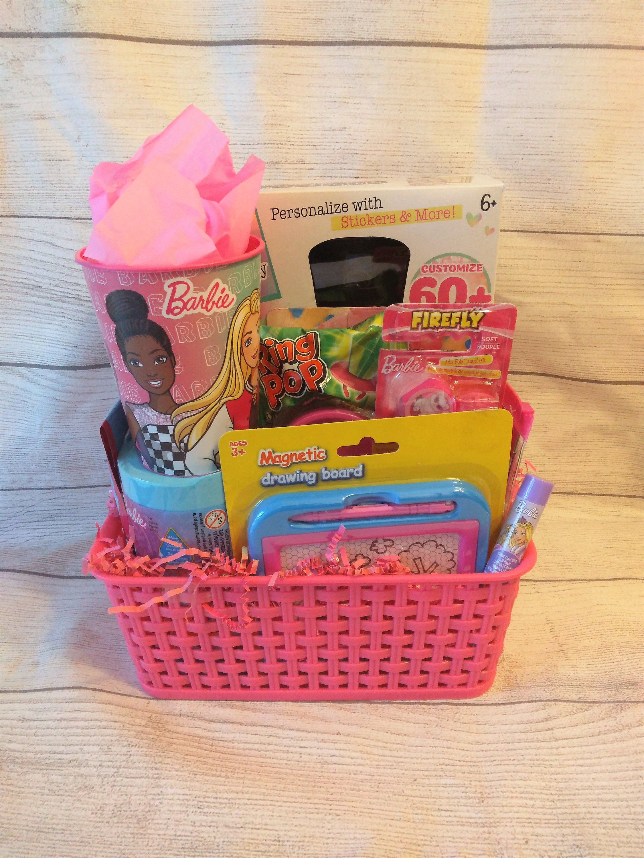 Barbie gift sales basket