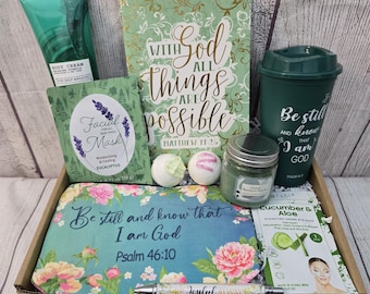 Caja de bendiciones / Regalo basado en la fe / Inspirador / Cristiano / Positivo / Regalo motivacional / Ánimo / Agradecimiento