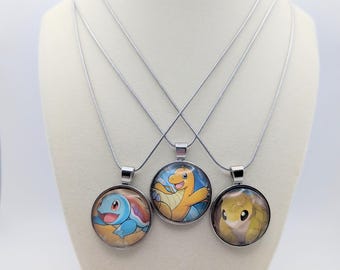 Poke Card Custom Pendant Necklace by Lilly Pop Creations