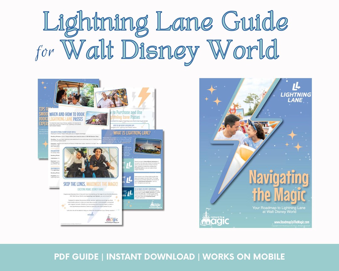 Walt Disney World Lightning Lane Guide | Ride Reservation Tips | Multi ...