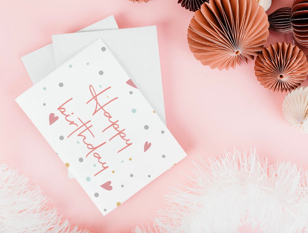 Printable Birthday Card Personalized Greetings for A Special - Etsy