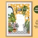 Botanical Bathroom Cloakroom Toilet Wall Art, Modern Bathroom Print ...