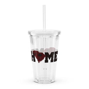 South Carolina Home Clear plastic tumbler