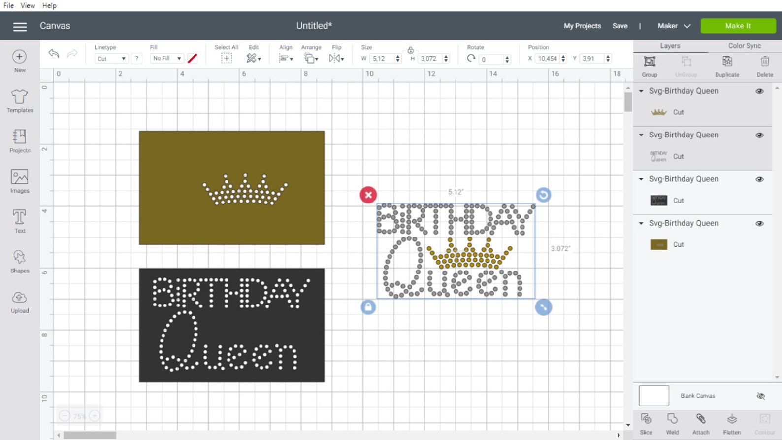 Birthday Queen Rhinestone Template Svg Birthday Rhinestone - Etsy