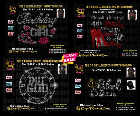 Mega Bundle Rhinestone Template Svg, Bundle Rhinestone Ss10 Svg for ...