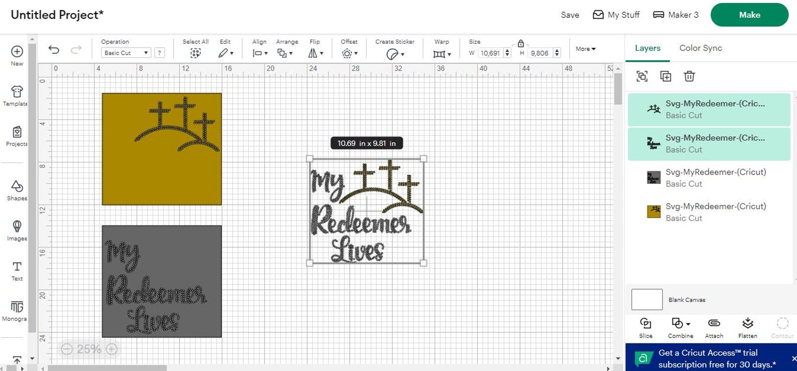 My Redeemer Rhinestone Template Svg, Religious Rhinestone Svg, Cross ...
