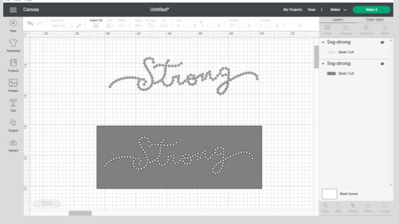 Strong Rhinestone Template Svg SS10 Rhinestone SVG for - Etsy